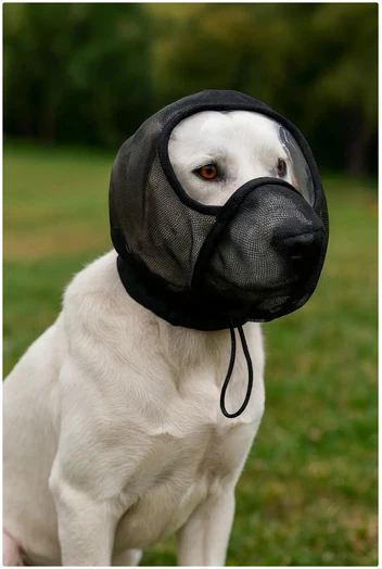 Justerbar Beskyttelsesmaske til Hunde