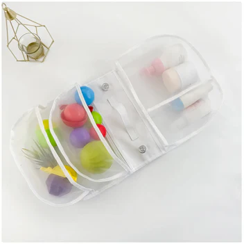 Dobbeltlaget Badeværelses Organizer med Sugekop