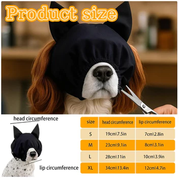 Hundesovemaske med Katteører