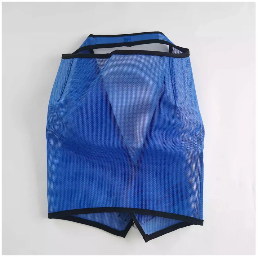 Åndbar Fluebeskyttelsesmaske til Heste