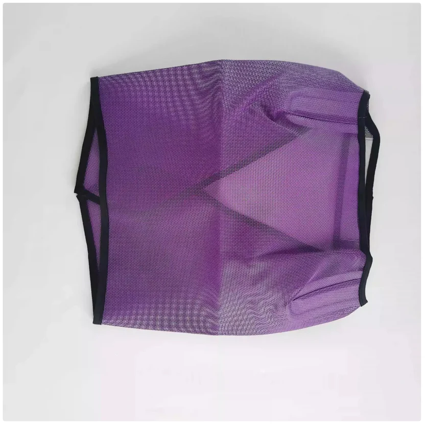 Åndbar Fluebeskyttelsesmaske til Heste